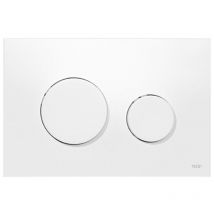 Tece - Plaque wc loop Plaque de commande: Chromé brillant