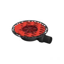 Tece Gmbh - TECEdrainpoint s Ablauf superflach 3601400 dn 50, mit Universalflansch, waagerecht