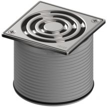 Tece Gmbh - TECEdrainpoint s Rostrahmen, Edelstahl, 100x100mm, inkl.