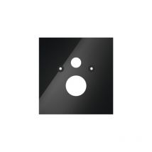 Tece Gmbh - TECElux wc - wc plaque de montage 9650105 verre noir, pour wc standard, TECElux