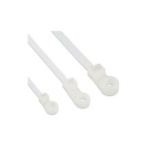 TECHLY Fascette Fermacavi con Occhiello 300x4,8mm in Nylon 100pz Bianco
