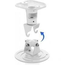 Techly - ICA-PM-100WH - Plafond - 10 kg - Blanc - Aluminium - 180° - 360°