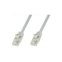Cavo di rete Patch in cca Cat.6 Grigio utp 1m - Techly Professional