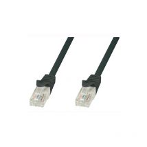 Cavo di rete Patch in cca Cat.6 Nero utp 20m - Techly Professional