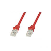 Cavo di rete Patch in cca Cat.6 Rosso utp 0,5m - Techly Professional