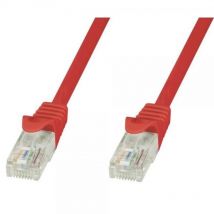 Techly Professional - Cavo di Rete Patch in Rame Cat.6 Rosso utp 10m