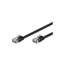 Cavo di Rete Patch Piatto in Rame Cat.6 Nero utp 2m - Techly Professional