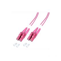 Techly Professional - Cavo Fibra Ottica lc/lc 50/125 Multimodale 3m Diametro 1.2mm OM4