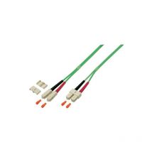Cavo Fibra Ottica sc/sc 50/125 Multimodale 10 m OM5 - Techly Professional