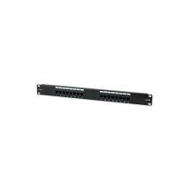 TECHly Techly 16 x RJ45 Cat. 5e – Baie d'entrée (Noir, ieee 802.3, ieee 802.3 AB, ieee 802.3u, 10/100/1000Base-T, Rapide, Gigabit, 19, -40 – 68 °C)