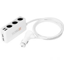 Technaxx - Répartiteur pour allume-cigare 4592 TE11 Charge de courant max 6.8 a
