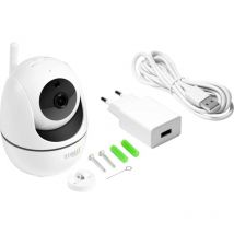 Technaxx - TX-146 4882 Cablato, Senza fili, wlan, lan IP-Videocamera di sorveglianza 1 canale 1920 x 1080 Pixel