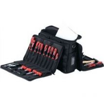 Große Techniker-Kombitasche polytex 5852, für Laptop und Werkzeug - schwarz - Hepco&becker