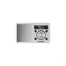 Technisat - digitradio 1: radio dab+ portátil con batería (dab, fm, altavoz, conector para auriculares, memoria favorita, pantalla oled, pequeña, 1