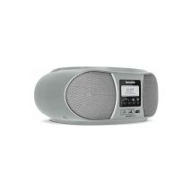 Technisat - DigitRadio 1990 Analógico y digital 3 w dab+, fm Plata Reproducción MP3