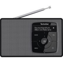 TechniSat DIGITRADIO 2 Radio de table DAB+, FM DAB+, FM, Bluetooth fonction réveil noir,argent Y992903