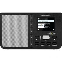 Technisat - sternradio ir 2 Radio de table Internet Internet aux, WiFi, radio internet fonction réveil, rechargeable noir Y334762