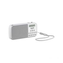 Technisat - Techniradio rdr - Radio portable Dab+ (Dab+, fm aux, usb, lampe de poche), Couleur Blanc
