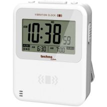 Techno Line wt 350 Quarzo Sveglia Bianco Tempi di allarme 2 Allarme a vibrazione