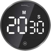 Technoline Kurzzeitwecker Kt600 Digital Mit Magnethalter Schwarz