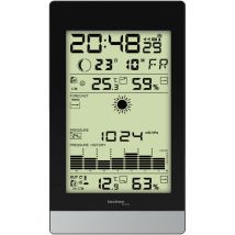 Techno line Technoline ws 9050 - Noir - Argent - Hygromètre d'intérieur - Thermomètre d'intérieur - Baromètre d'extérieur - Hygromètre...