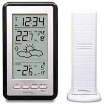Thermomètre de jardin – Station météo WS 9130-IT – Technoline – Type de thermomètre, Longueur, Largeur