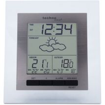 Ws 9136 Stazione Meteo, Alluminio Trasparente - Technoline