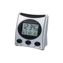 Techno line Technoline Radio Controlled Clock - Noir - Argent - aaa (973874)