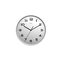 Wt8500 Horloge Murale Analogique En Plastique Ø 30 Cm, Plastique, Argenté, 30 Cm Ø Wt8500s - Technoline