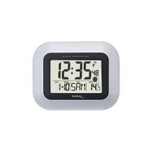 Ws 8005 despertador Reloj despertador digital Negro, Plata - Technoline