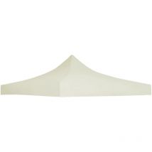 Bonnevie - Techo de carpa,Tejado de pérgola,Cubierta para pérgola para celebraciones 3x3 m crema BHF74382