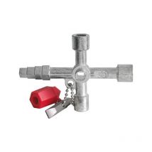 Llave para armario eléctrico, dimensiones : 90 x 72 mm