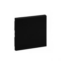 Tecla Niloé Step para interruptor y conmutador negro mate Legrand 864501