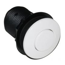 340-21-120 Pulsador neumático abs redondeado Ø44mm blanco - Tecmark