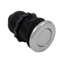 Tecmark - MPT-57570-3428 Bouton pneumatique pour courte distance, mini, plat, chromé Ø44mm