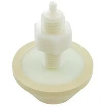 Tecmark - PT1-3130-01 Pulsador de aire actuador flexible blanco piscina y spa - blanco, Blanca