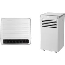 Climatiseur mobile Tecnolux Ec10ca11e 2.93kw avec évacuation, Connectivité Wifi, Capacité de refroidissement 2.93kW, Classe énergétique A