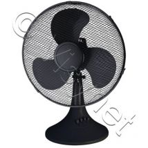 Ventilateur de table Tecnolux VTL401AB 40W 3 vitesses D40cm Noir