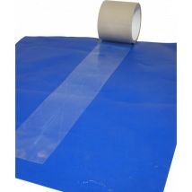 Tecplast - Adhésif de réparation bâches 100mm x 20m adhrep - Qualité pro - Pour tout type de bâches dont bâches serre et toiles pvc