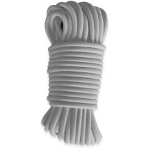 Tecplast - Sandow élastique Gris 30 mètres 9SW - Qualité pro - Tendeur pour bâche de diamètre 9 mm