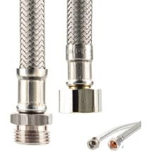 Tecuro - Sanitär Verbindungsschlauch 3/8 Überwurfmutter x 3/8 ag x 200 mm - ktw-a- dvgw