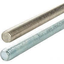 Gewindestange m 5 x 1000 mm, Edelstahl V2A (aisi 304) - din 976 - Tecuro