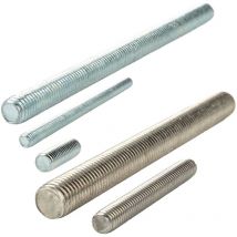 Gewindestift m 10 x 30 mm, Stahl verzinkt - din 976 - Tecuro