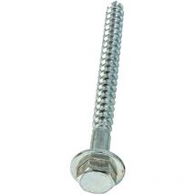 Sechskant - Holzschrauben ø 8 mm x 60 mm, mit Bund ø 20 mm, verzinkt - Tecuro