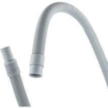 Ablaufschlauch-Verlängerung, 250 cm, grau, Stutzen x Muffe ø 19 mm - Tecuro