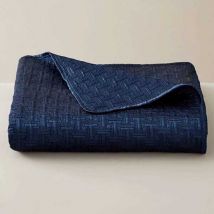 Ted Baker 250x265cm T Quilted Throw Navy