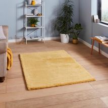 Think Rugs - Teddy Yellow 120cm x 170cm Rectangle - Yellow