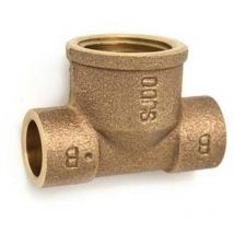 Tee bronzo f. a saldare 1/2 x 18 Frabo