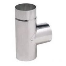 Tee d'angolo in alluminio, D.125