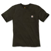 Tee-shirt Carhartt Poche poitrine - Taille m - Noir - S1103296001M
